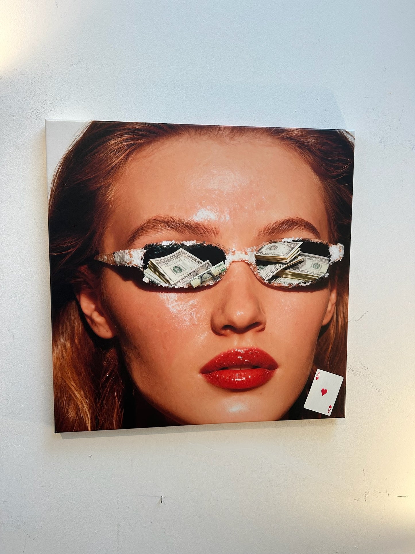 Liquidity Trap by Sarah K on canvas - one of a kind