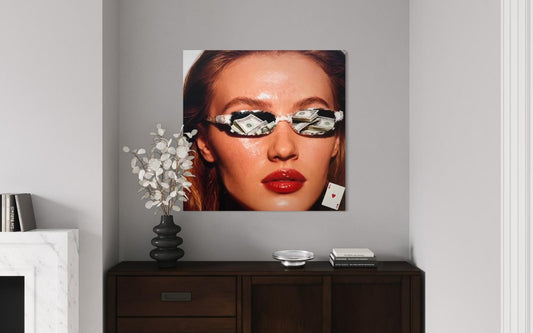 Liquidity Trap by Sarah K on canvas - one of a kind